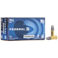 FEDERAL AMMO 22LR 40gr SOLID CHAMPION 1240fps 50b 100c Hot Picks