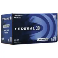 FEDERAL PRIMER LARGE RIFLE 5000/CASE Bargain
