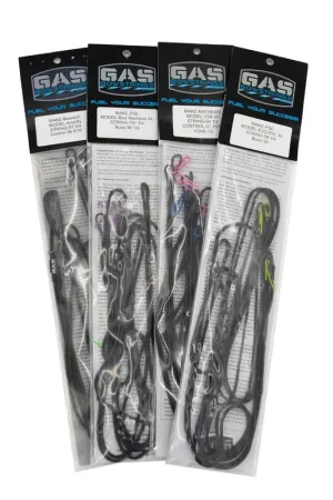 Brand New GAS High Octane Blackout Complete String and Cable Set (Ready to Ship)