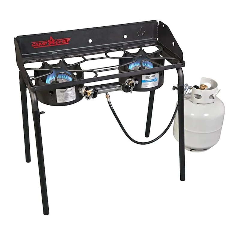 Fast Shipping Camp Chef Explorer 2 Burner Camp Range